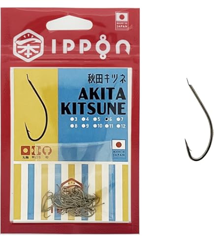 Gamakatsu Akita Kitsune Hook Brown Size Variation - Foto 2