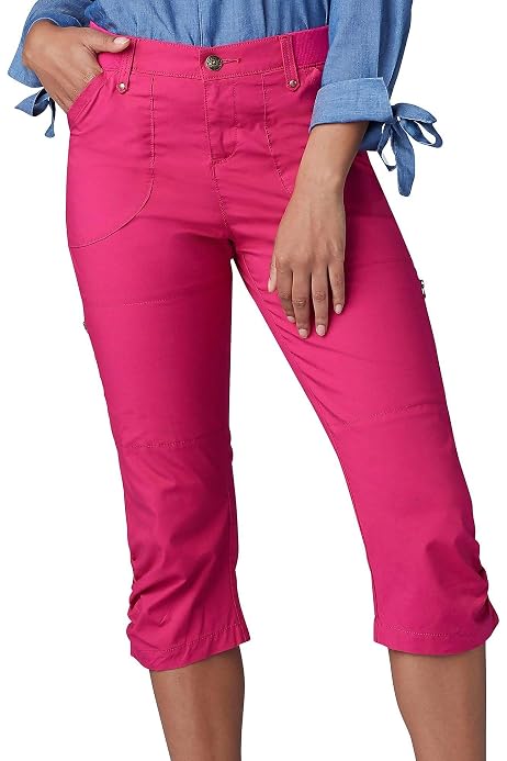 Flex-to-go Relaxed Fit Cargo Capri Pant 