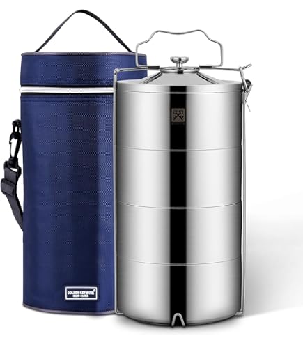 VBESTLIFE Boîte à Bento Boîte à Lunch En Acier Inoxydable Employé De