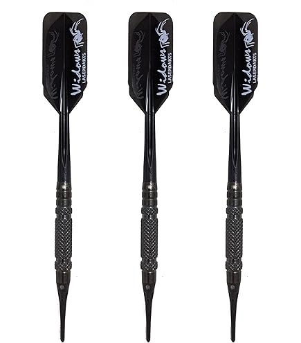 Amazon.co.jp: Laserdarts ブラックウィドウソフトチップタングステン 