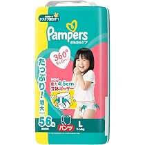 Amazon | 【テープ Lサイズ】パンパース オムツ さらさらケア (9~14kg 