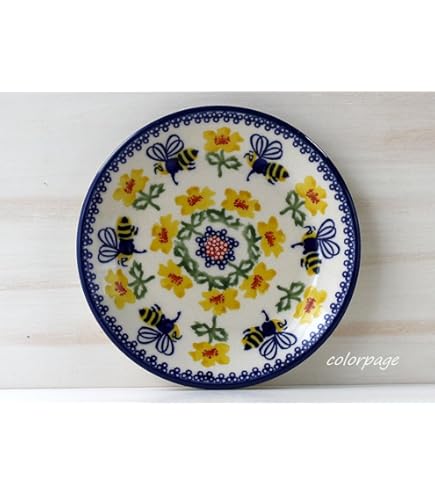 Amazon.co.jp: ポーリッシュポタリー ポーランド食器 プレート