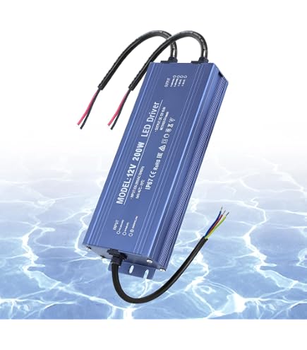 LED Trafo 36W 3A 12V Netzteil IP67 Wasserdicht Transformator Treiber für LED Leuchtmittel Beleuchtung