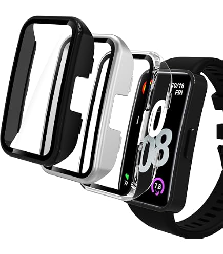 3x Schutzhülle Transparent Für Huawei Band 8/Band 9 - TPU, Kratzfest, Kompletter Schutz, Einfach Zu Montieren