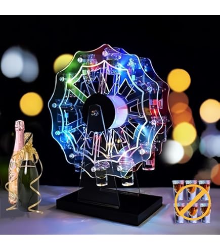 テキーラ観覧車 光る グラス棚 グラスラック パーティーグッズ