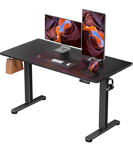 机・テーブル ErGear 電動昇降デスク ビンテージスタイル 100x60cm
