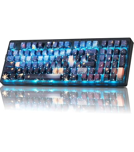 Amazon | ZORNHER ZH980 ワイヤレス メカニカル キーボード 95