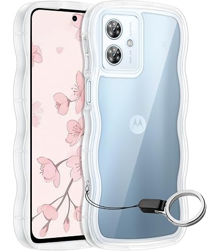 【美品】Motorola moto g 64Y 5G 本体（ケース付き） Amazon.co.jp: Motorola Moto G64Y 5G/G64 5G ケース クリア ウェーブ