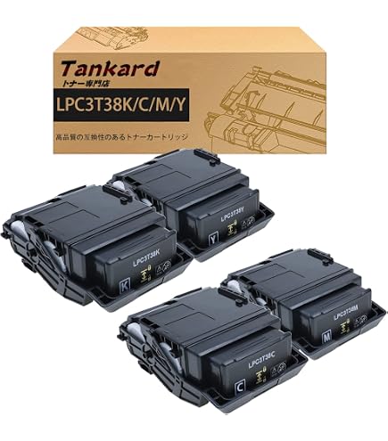 Amazon.co.jp: LPC3T37K エプソン用 ブラック 小容量 トナー 