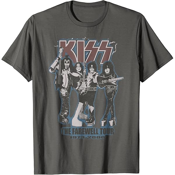 Amazon | キッス-ファーストツアー Tシャツ | Tシャツ・カットソー 通販