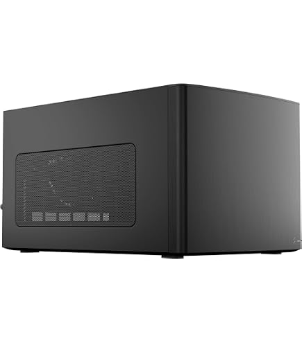 JONSBO N2 ブラック NAS ITX ケース 5+1 ディスクベイ