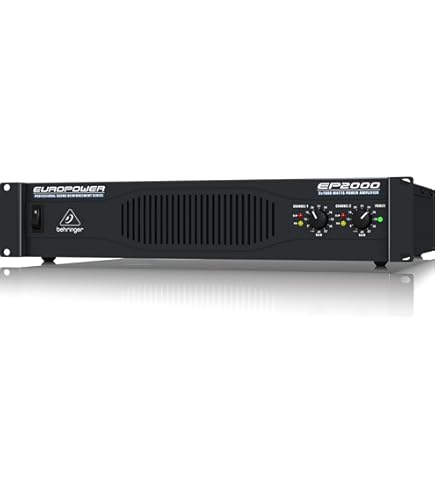 Amazon | BEHRINGER ベリンガー ステレオパワーアンプ EP4000