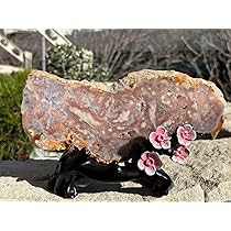 ピンクアメジスト、桜瑪瑙　ピンクゴールド台座2点 天然石 桜瑪瑙 ピンクアメジスト 台座付き - メルカリ