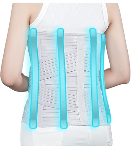 Amazon | Zyy バックウエストベルト女性医療腰ブレース脊椎