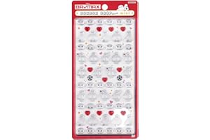 サンスター文具(Sun-Star Stationery) ベイマックス ディズニー グッズ ボンボンドロップシール ミニ ハート S8815020