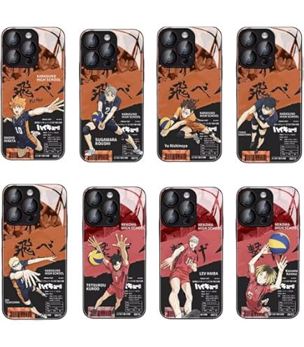 Amazon.co.jp: BOKNI ハイキュー スマホケース iPhone16用 ケース TPU