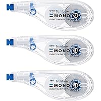 トンボ(Tombow) 鉛筆 修正テープ MONO モノYS 6mm 3個 KCA-327