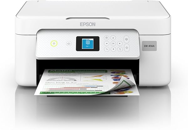 エプソン プリンター A4インクジェット複合機 EW-456A カラリオ Wi-Fi 自動両面 テレワーク向け 4色 独立型 2024年モデル - 1