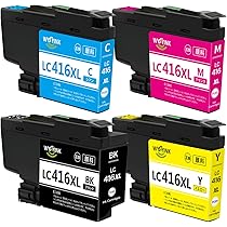 brother 416XL インクカートリッジ4色セット×5 Amazon.co.jp: LC416XL Brother ブラザー 互換 インクカートリッジ