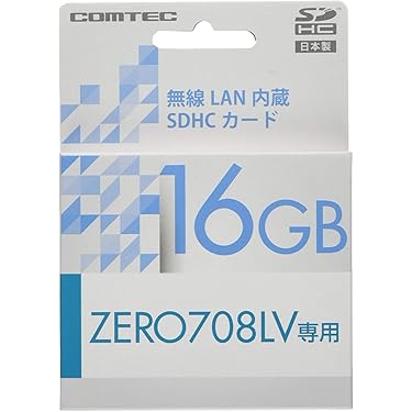 コムテック レーダー￼探知機 ZERO 708LV リコール対策済 無線カード付 コムテック ZERO 708LV リコール対策済み リコール対策済み ZERO
