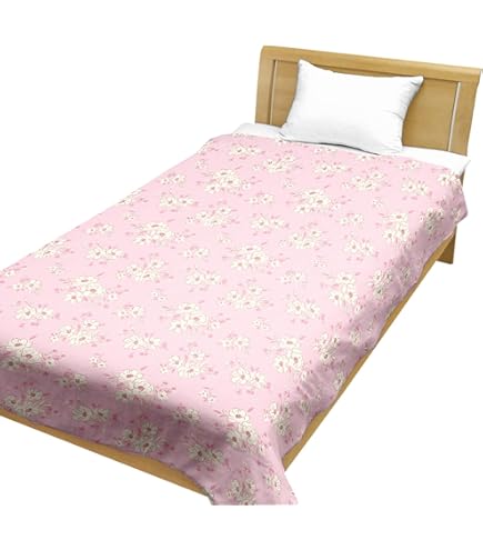 Amazon｜メリーナイト 肌布団カバー ガーゼ ピンク シングル 約140