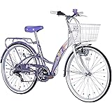 21Technology [ Emilia エミリア ] (24インチ) 子供用自転車 自転車 シマノ製6段変速 ギフト 誕生日 プレゼント EM246