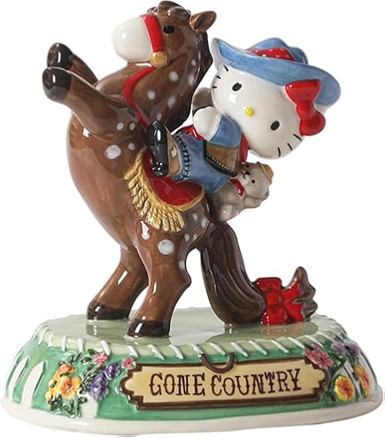 ハローキティ フィギュア 青色 メタコレ ハローキティ あお タカラトミー ダイキャスト