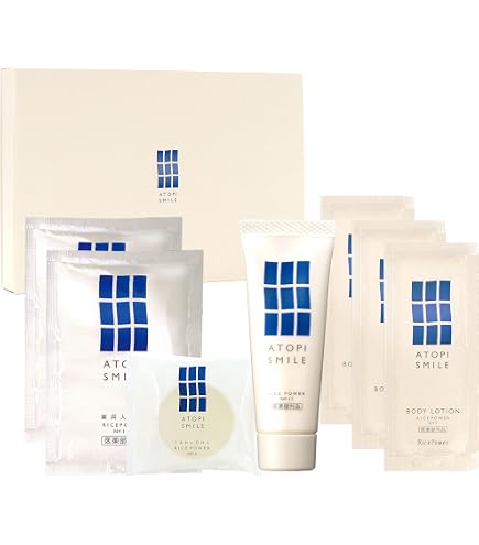 Amazon | アトピスマイルボディケアセット クリーム 50g・薬用ボディ
