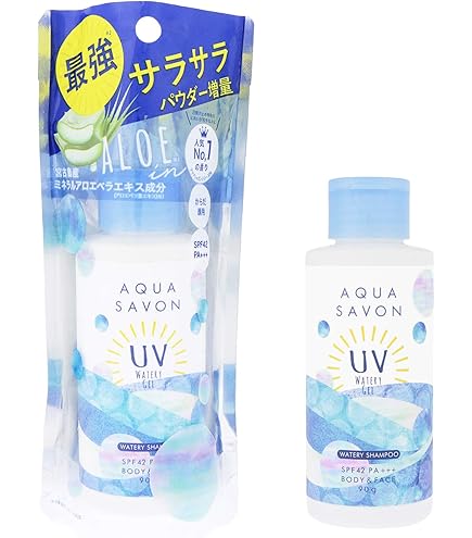 Amazon.co.jp: アクアシャボン バリアUVジェル ウォータリーシャンプー