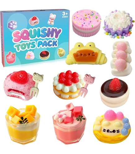 タバスクイーズ　ケーキコンプリートセット Amazon | MushMeez Taba Squishy Sweet Friends – スティックに3つのタ