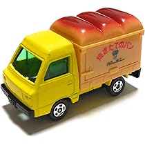 Amazon | トミカ スバル サンバーハイルーフ パン屋 010 | ミニカー  