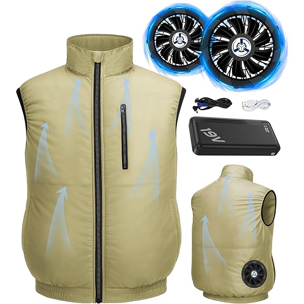 Amazon.co.jp: [roasicee] 【2025 空調作業服 ベスト 30000mAh大容量