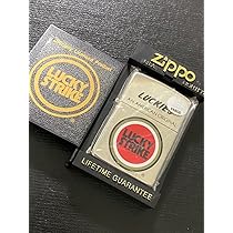 Amazon.co.jp: zippo ラッキーストライク 銀メッキ製 限定品 