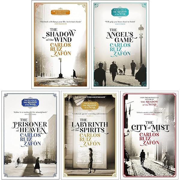 Cemetery of Forgotten Series 4 Books Collection Set By Carlos Ruiz