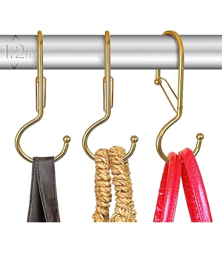 Paracord Planet 4-Pack S-Shaped Hooks – 3.23” Steel Zinc-Plated Hangers For Closets, Kitchens, Hammocks & Garage Storage