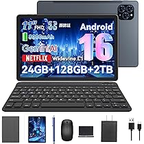 Amazon.co.jp: 【2026新登場 Android16 タブレット 11インチ 】TABWEE