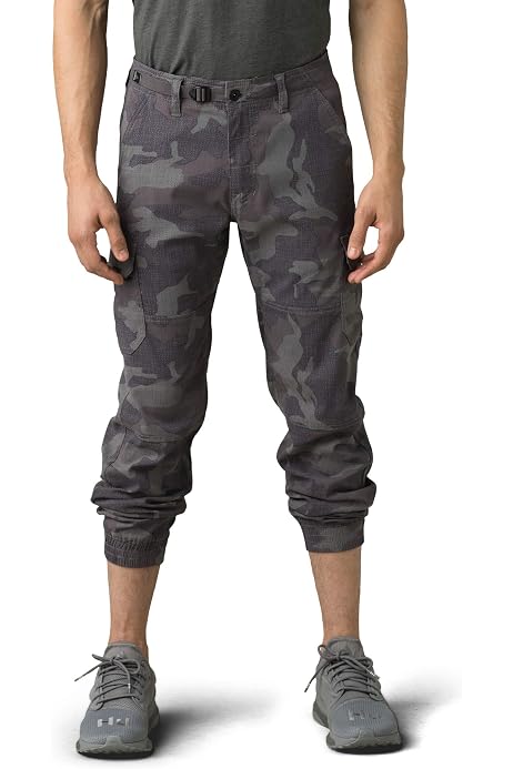 prAna Mens Zogger Pant, Gravel Camo, 28 