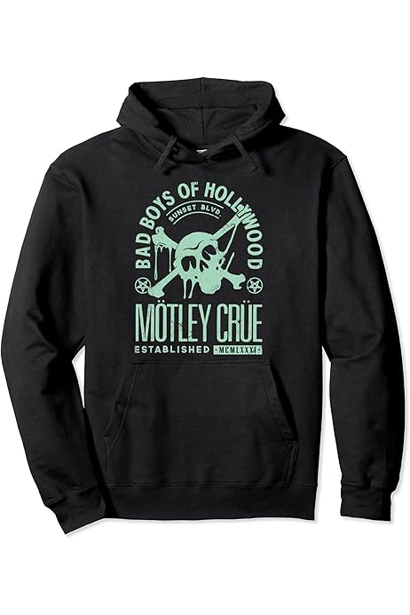 Amazon.co.jp: Mötley Crüe – The Dirt Pentagram Crest パーカー 