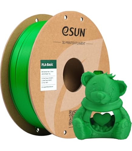 Amazon.co.jp: eSUN ブラックPLAフィラメント、3DプリントPLA Lite