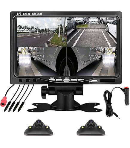 Amazon.co.jp: OBEST バックモニター 10.1インチ AHDバックカメラ