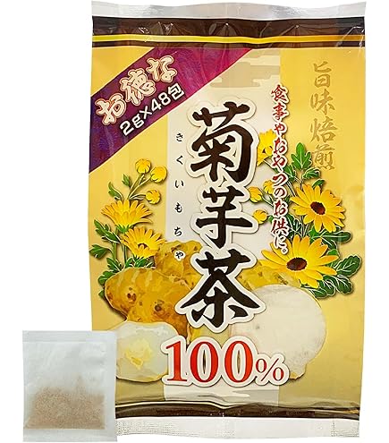菊芋茶　★ちぃ★プロフ必読ページ Amazon.co.jp: 山本漢方製薬 菊芋茶100% 3グラム (x 20包) 1箱 : 食品