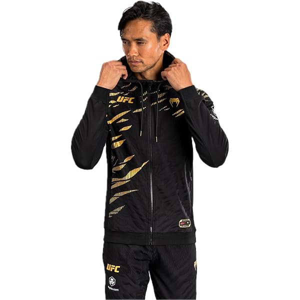 Amazon.co.jp: [VENUM] ジップアップパーカー UFC AUTHENTIC FIGHT