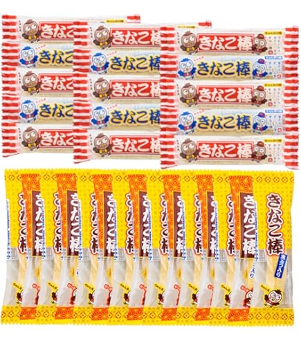 Amazon.co.jp: やおきん ミニキナコ棒 ×50個 きなこ棒 ミニサイズ 個