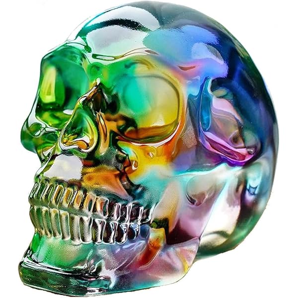 Amazon.co.jp: スカル タイガーアイ 虎目石 骸骨 彫刻 ドクロ 天然石