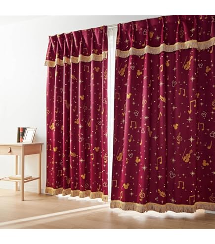 Amazon｜TokyoDisneyResort カーテン ファンタジア ミッキー