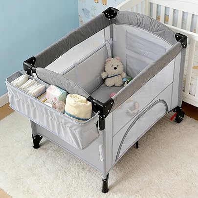 Amazon.co.jp: BTM プレイヤード 折りたたみ ベビーサークル お昼寝