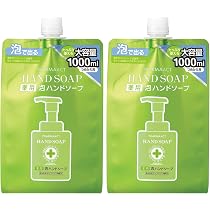 Amazon.co.jp: ファーマアクト薬用泡ハンドソープ替大容量