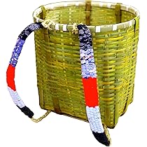 竹製カゴ 送料無料【竹製背負いかご 角型・小】背負子 背負い籠