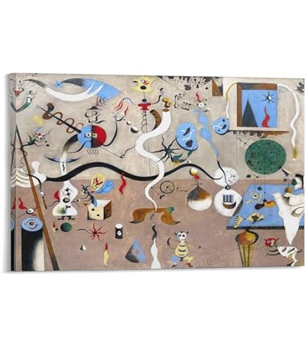 Amazon.co.jp: ポスター ジョアン ミロ Parler seul Lithographie