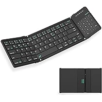 折りたたみ キーボード bluetooth ワイヤレス キーボード タッチパッド Amazon | 折りたたみ式 Bluetooth キーボード、大型タッチパッド